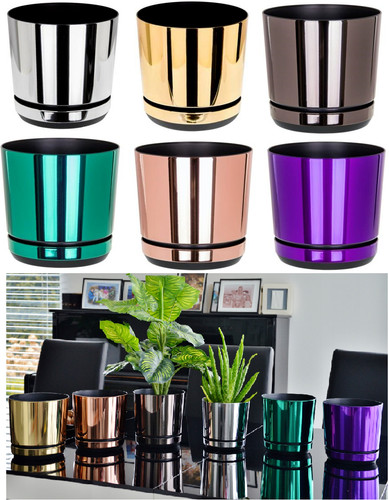Modern plastic flower plant - flower,