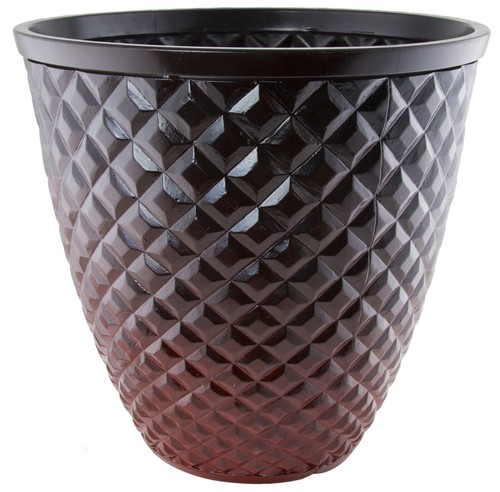 Large red plastic - 23.5l,