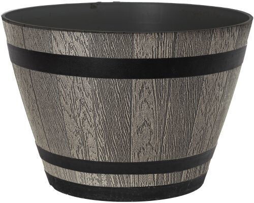 Litre wooden barrel plant - wooden,