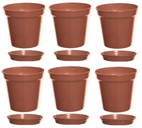 Large plastic plant pots - pots, &