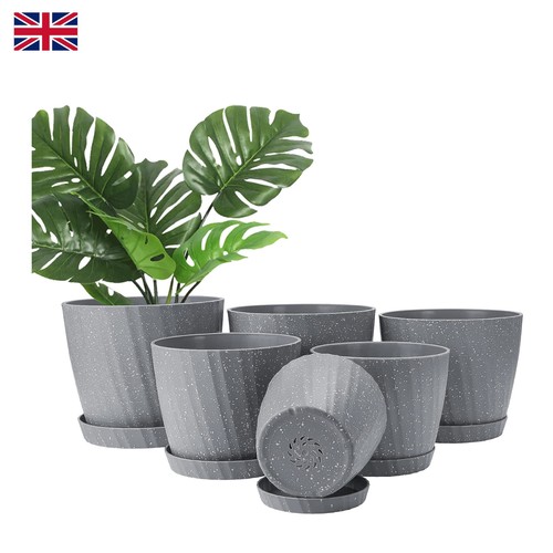 Plastic plant pots indoor - plastic,