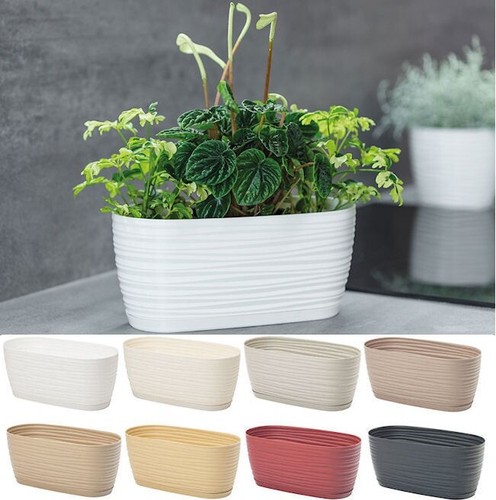 Trough plant pot long plastic - plant,