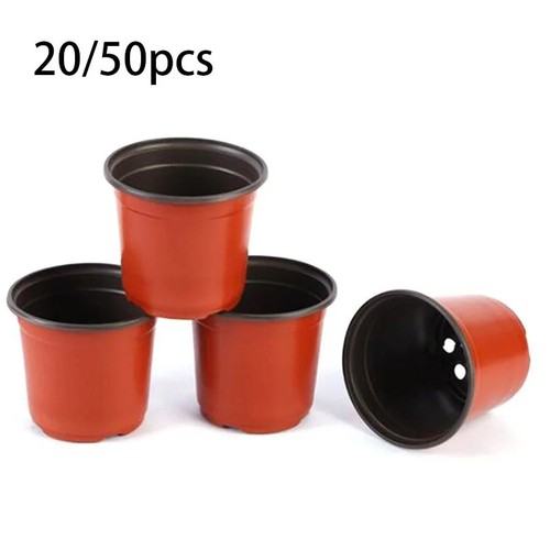 Black plastic plant - 2, 3